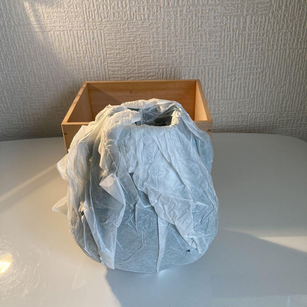 青磁橘吉花生木箱入り昭和初期 橘吉/たち吉】九重青磁耳付 花生/花瓶｜Yahoo!フリマ（旧PayPayフリマ）