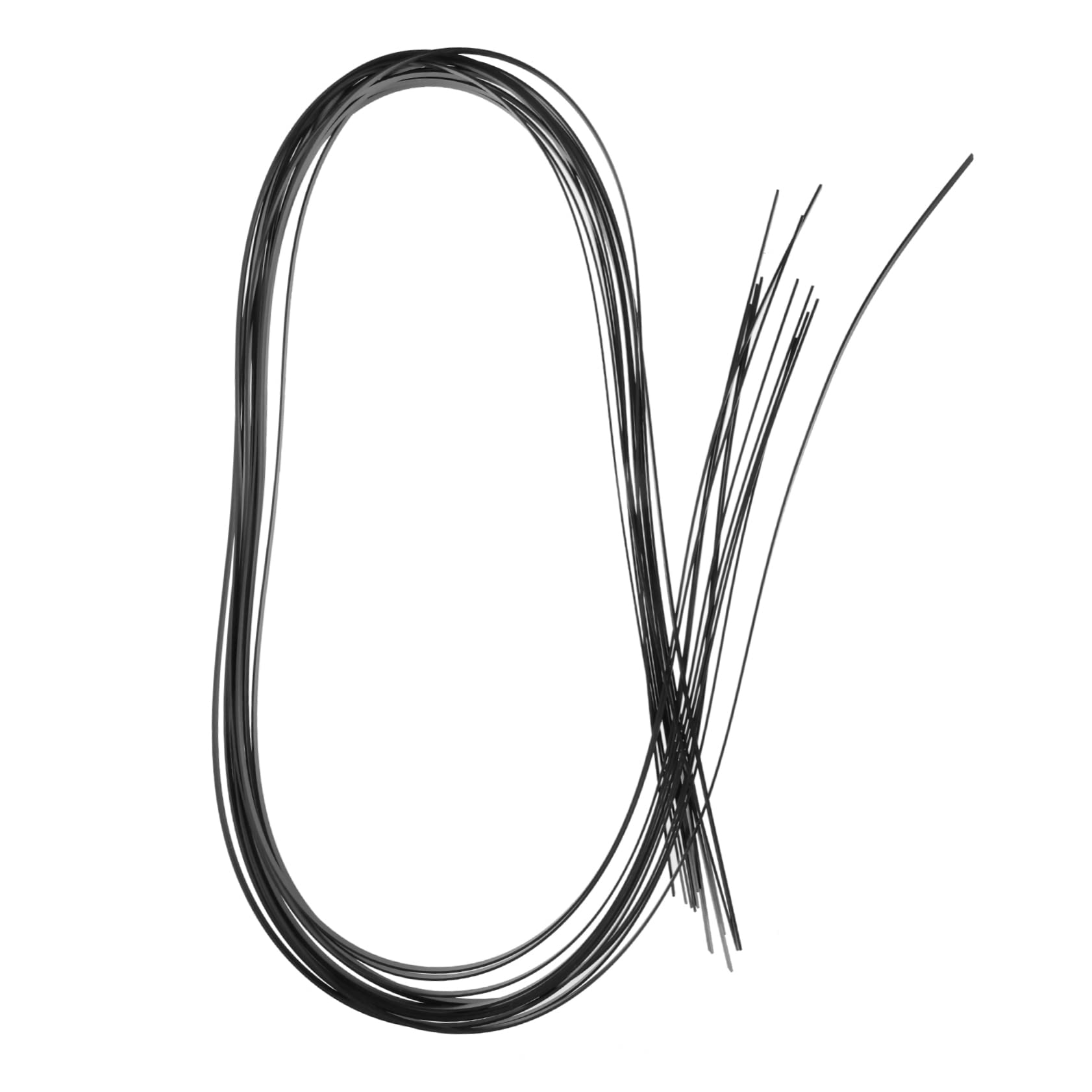 HEMOTON 12pcs Guitar Binding Strip Plastic Purfling Strips for Classical Acoustic Ukulele