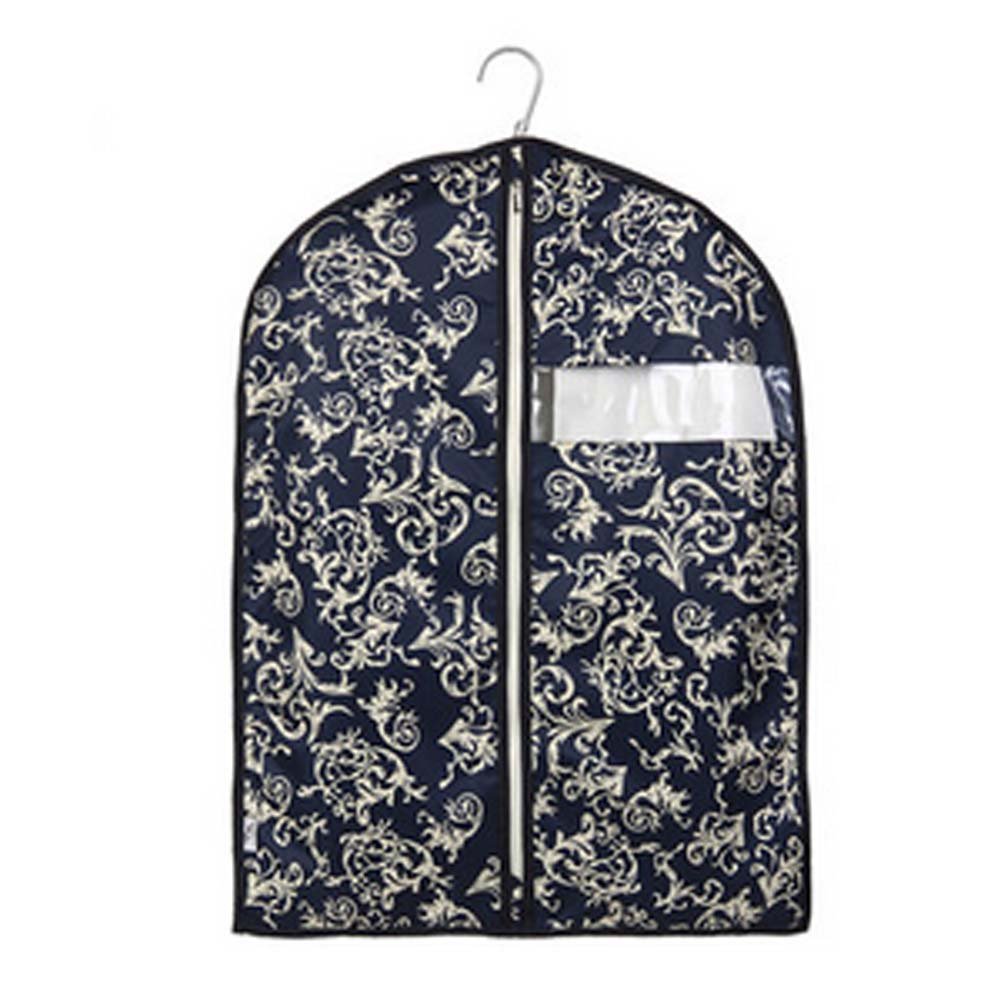 212 Main Creative Zipped Reusable Dust Proof Garment Suit Bag with Fashion Hanging Pocket Multi Color