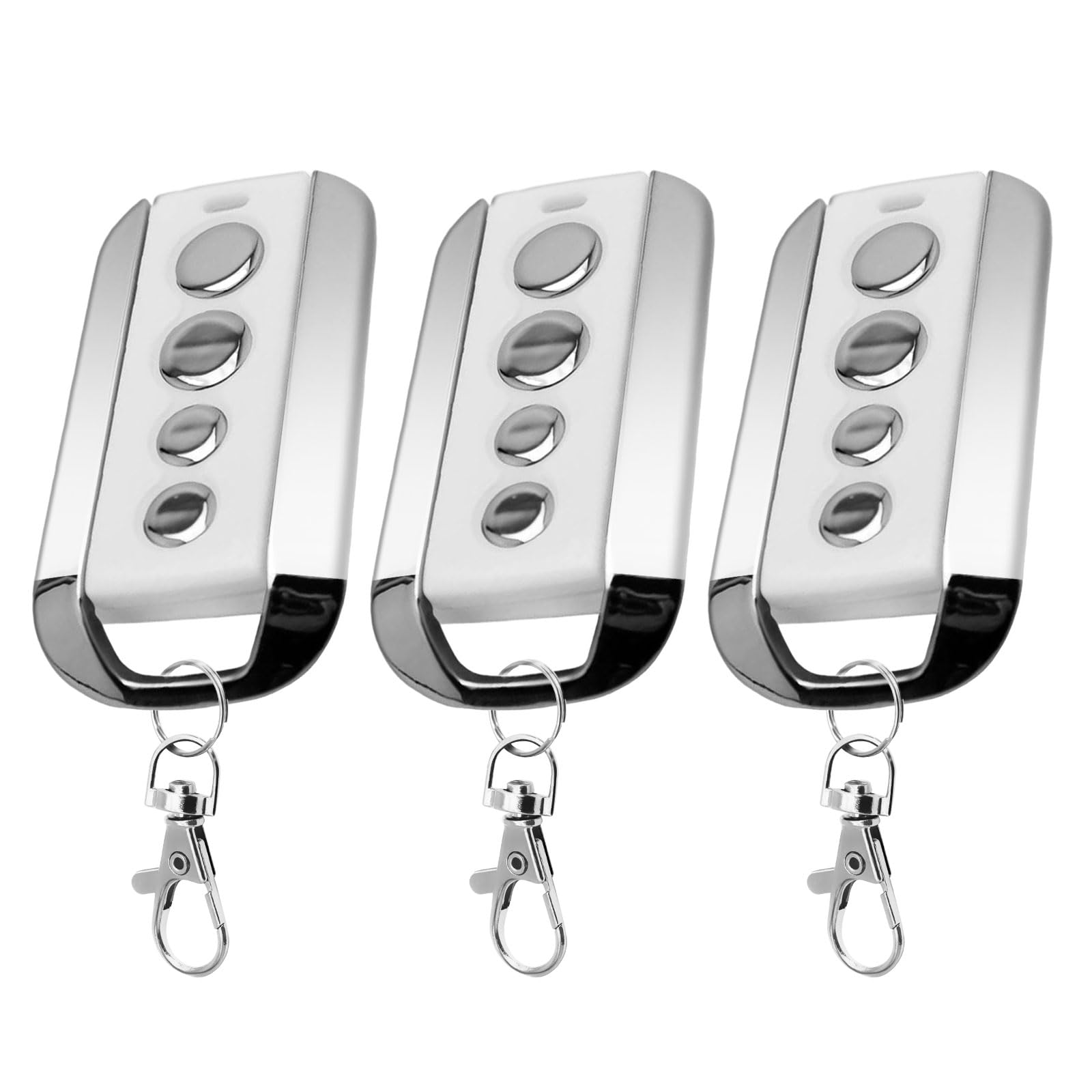 Télécommande portail 433 MHz compatible Avidsen pack de 3 pour garage