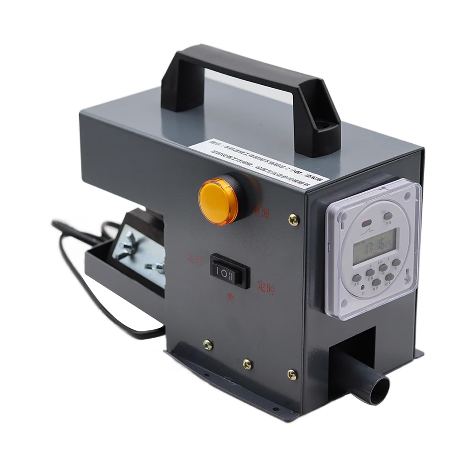 Sgrassatore a nastro in acciaio CNC,Skimmer portatile 13L/H,Macchina di recupero separatore olio-acqua da 14W,per la fabbrica di lavorazioni/stampi