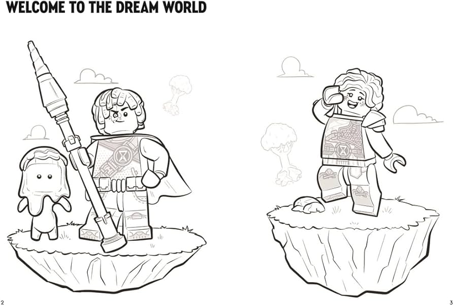 LEGO® DREAMZzzT: Fun to Colour : LEGO®, Buster Books: Amazon.com