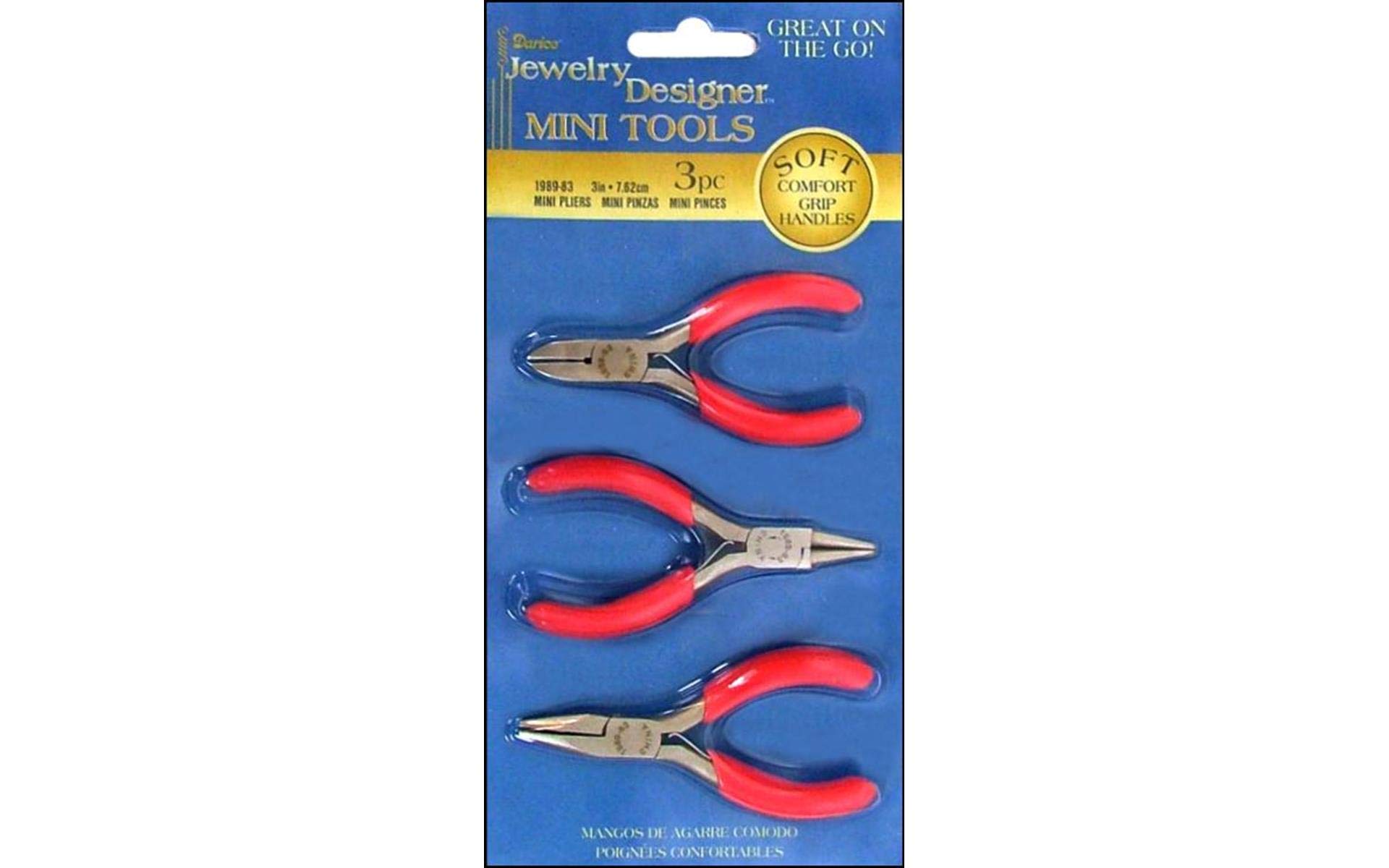 Darice 3 Zoll Mini-Zangen-Set, 3-teilig