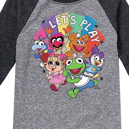 Disney Muppet Babbies - Let's Play - Toddler & Youth Raglan Graphic T-Shirt3