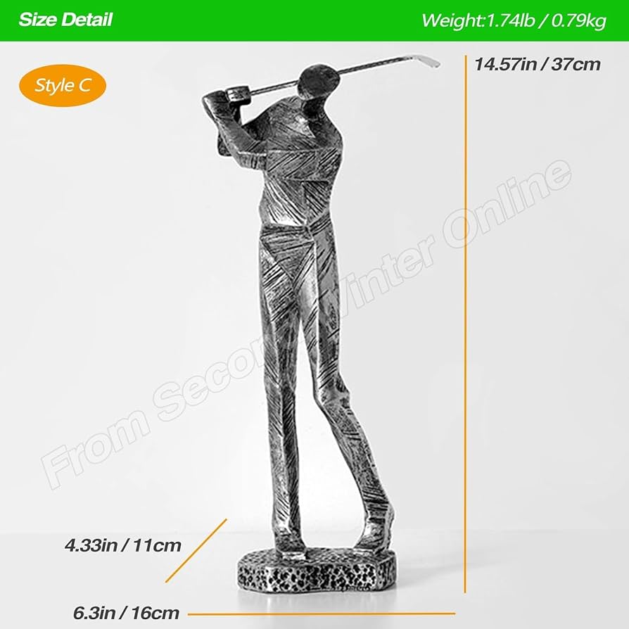 ガラス工芸 ゴルフスイング オブジェ ゴルファー像 ガラス工芸 ゴルフスイング オブジェ ゴルファー像