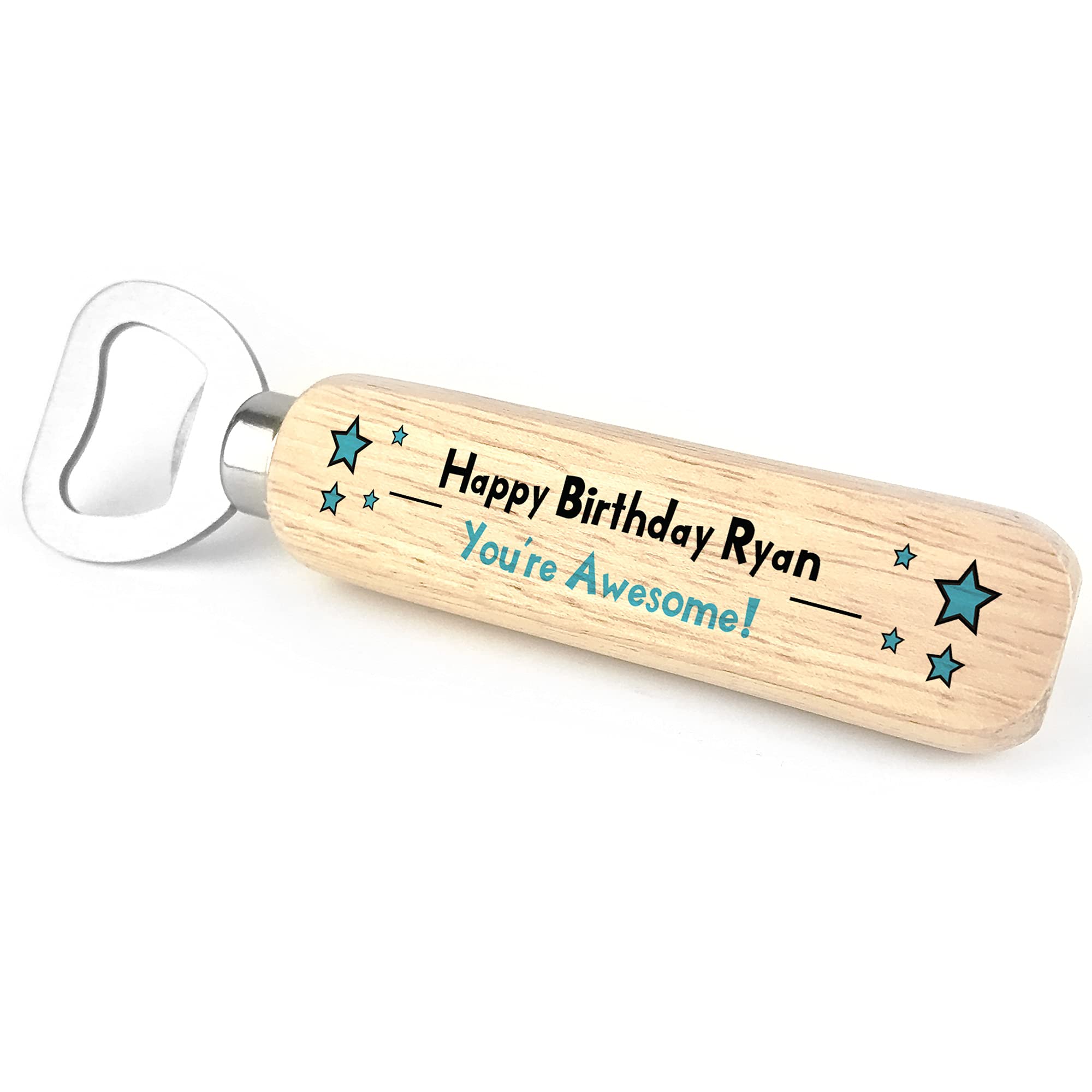 Novelty Birthday Gift for Mum Dad Sister Brother Personalised Bottle Opener