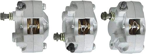 Miniatura 4 de Pinzas de freno delanteras y traseras con pastillas de repuesto para Arctic Cat 250 375 400 300 454 500 0402-010 0402-011