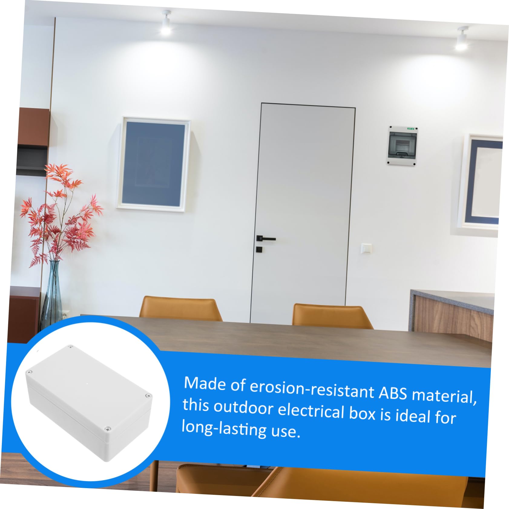 Amosfun 4 Pezzi Giunzione Elettrica Elettrica da Esterno per Cablaggi Elettrici e Protezione Attrezzature Domestiche