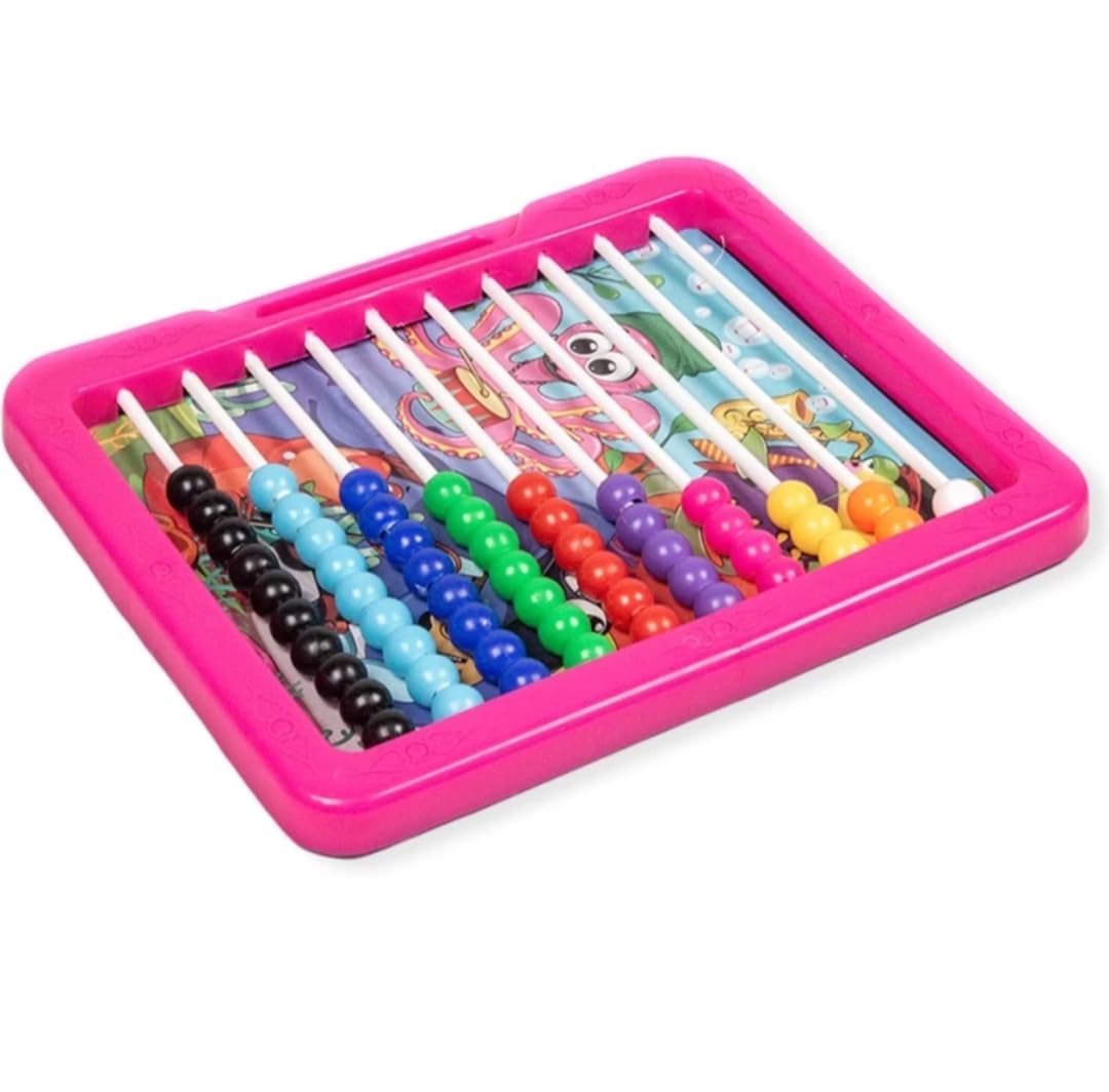Learning Counting Abacus Educational 2 in 1 Toy,Learn to Count Slate and Abacus for Kids/Girl/boy (Random Colour) (B0CQTNP6LQ) Amazon Price History, Amazon Price Tracker
