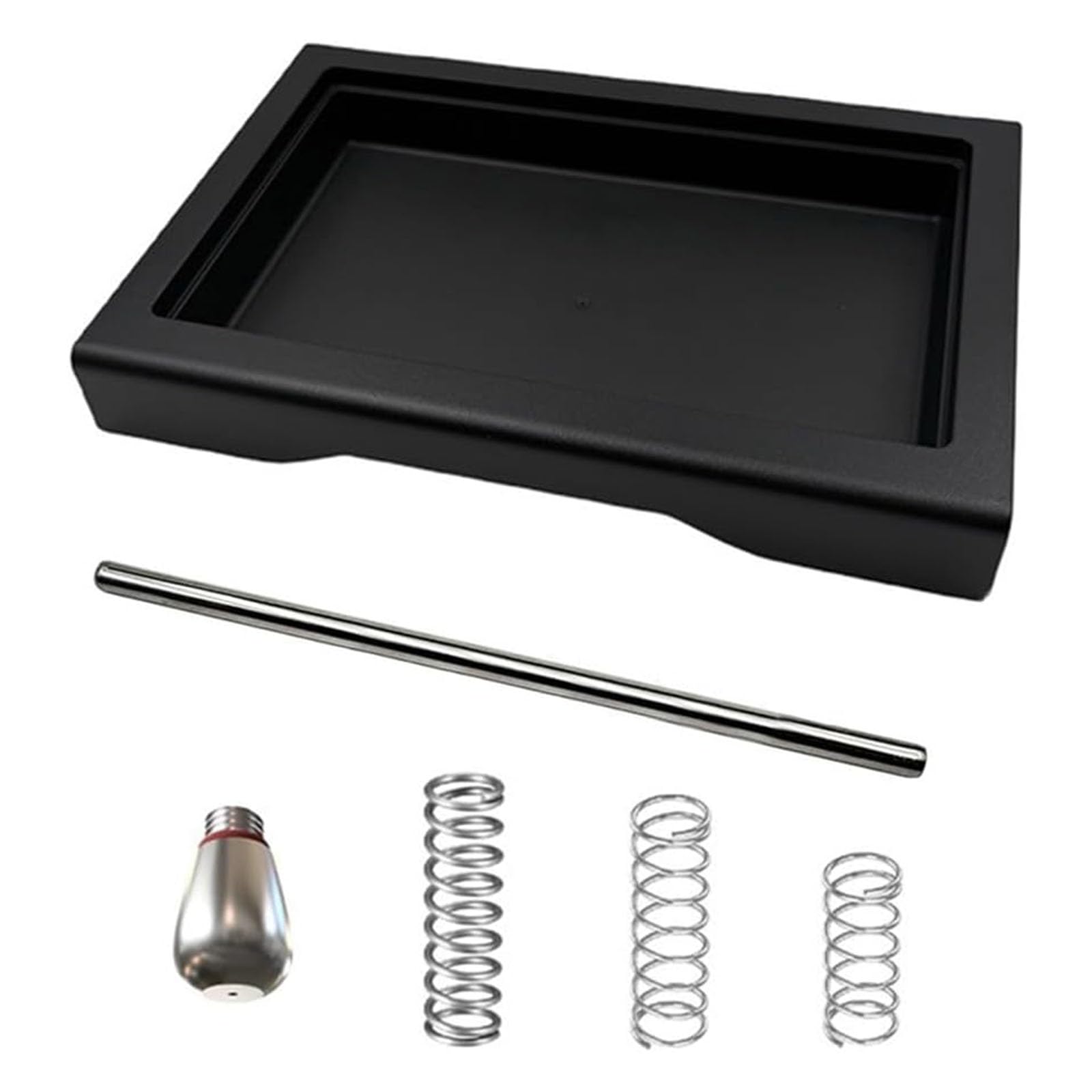 Jazuaiao Pressure Spring Kits with Low Profile Drip Tray and Stainless Tube for Coffee Machines Espresso Maker Parts Coffee Machine Accessories