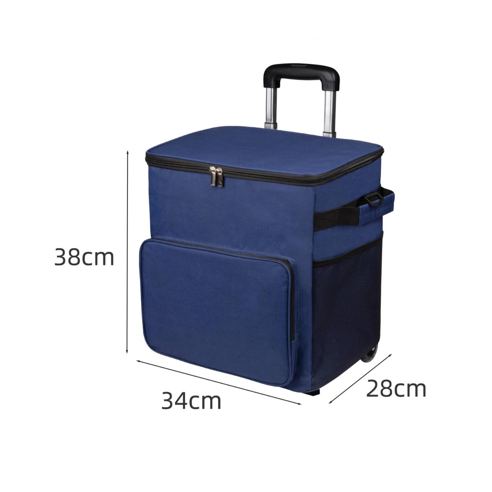 MERIGLARE Bolsa Enfriadora la Oxford Aislada | Nevera Portátil con Correa Hombro, Funcional, Bolsa Térmica con Bolsillo Frontal, para Picnic, Acampada, Viajes en Coche