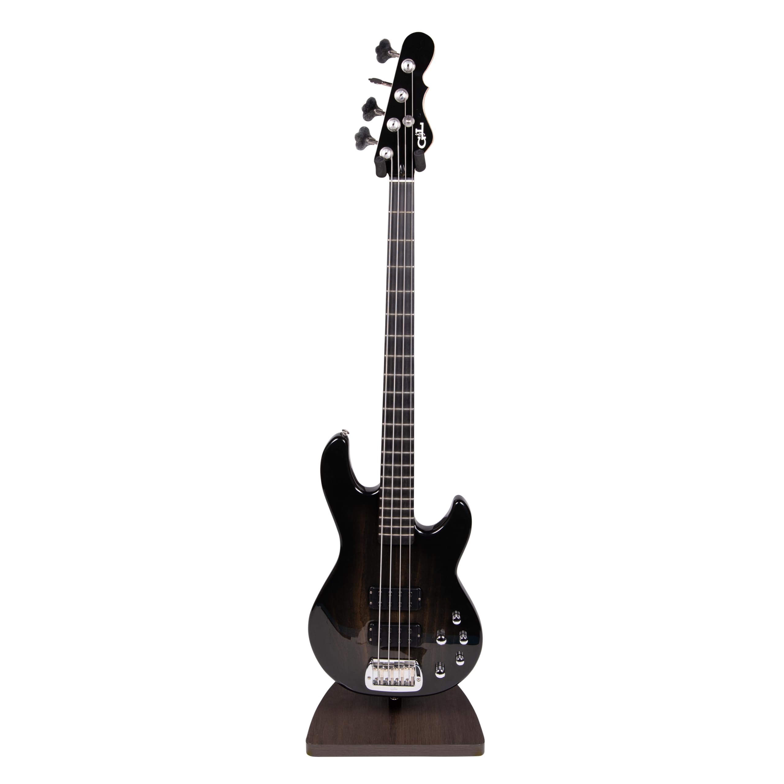Gator Frameworks Elite Series hängender Gitarrenständer aus Holz, geeignet für Akustik- und E-Gitarren, dunkelbraune Walnuss-Oberfläche (GFW-ELITEGTRHNGSTD-BRN)
