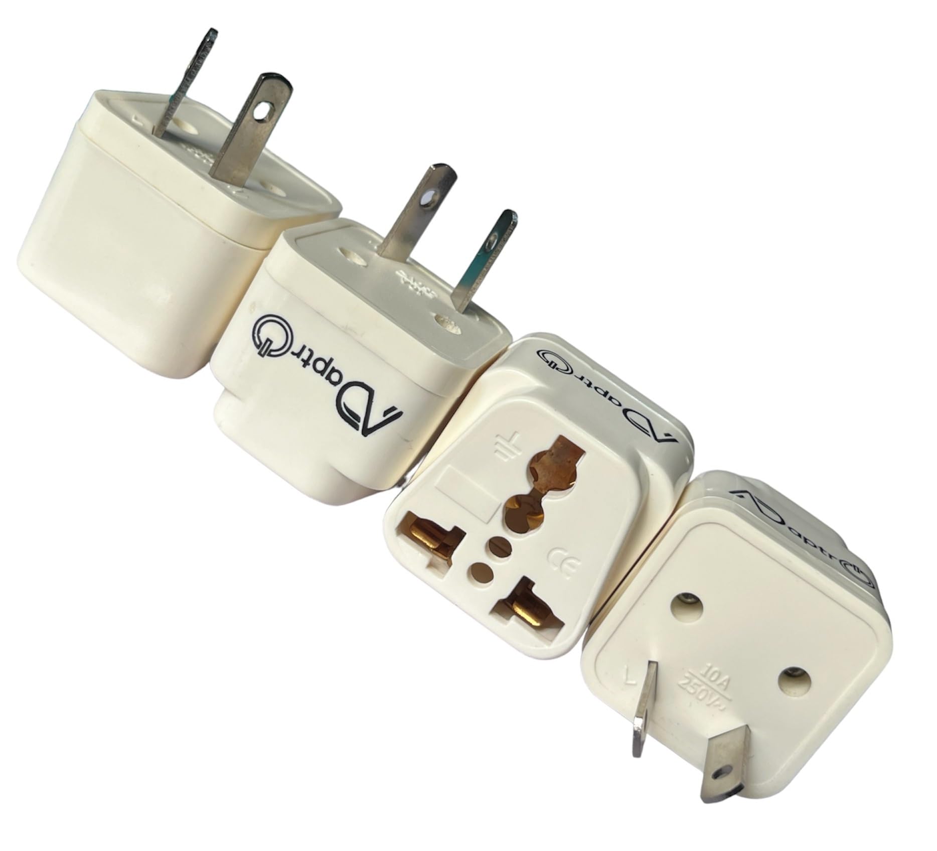 USA, UK, Australia to India Plug Converter for Convert World-Wide Plug to Type D Indian Power Sockets (Pack of 1) White — Amazon image 13