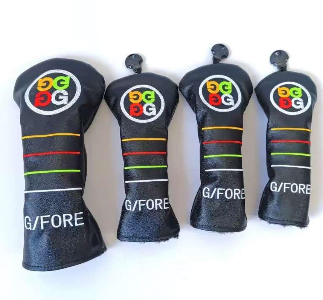 Amazon.co.jp: ジーフォア GFORE ゴルフ ヘッドカバー 4点セット 