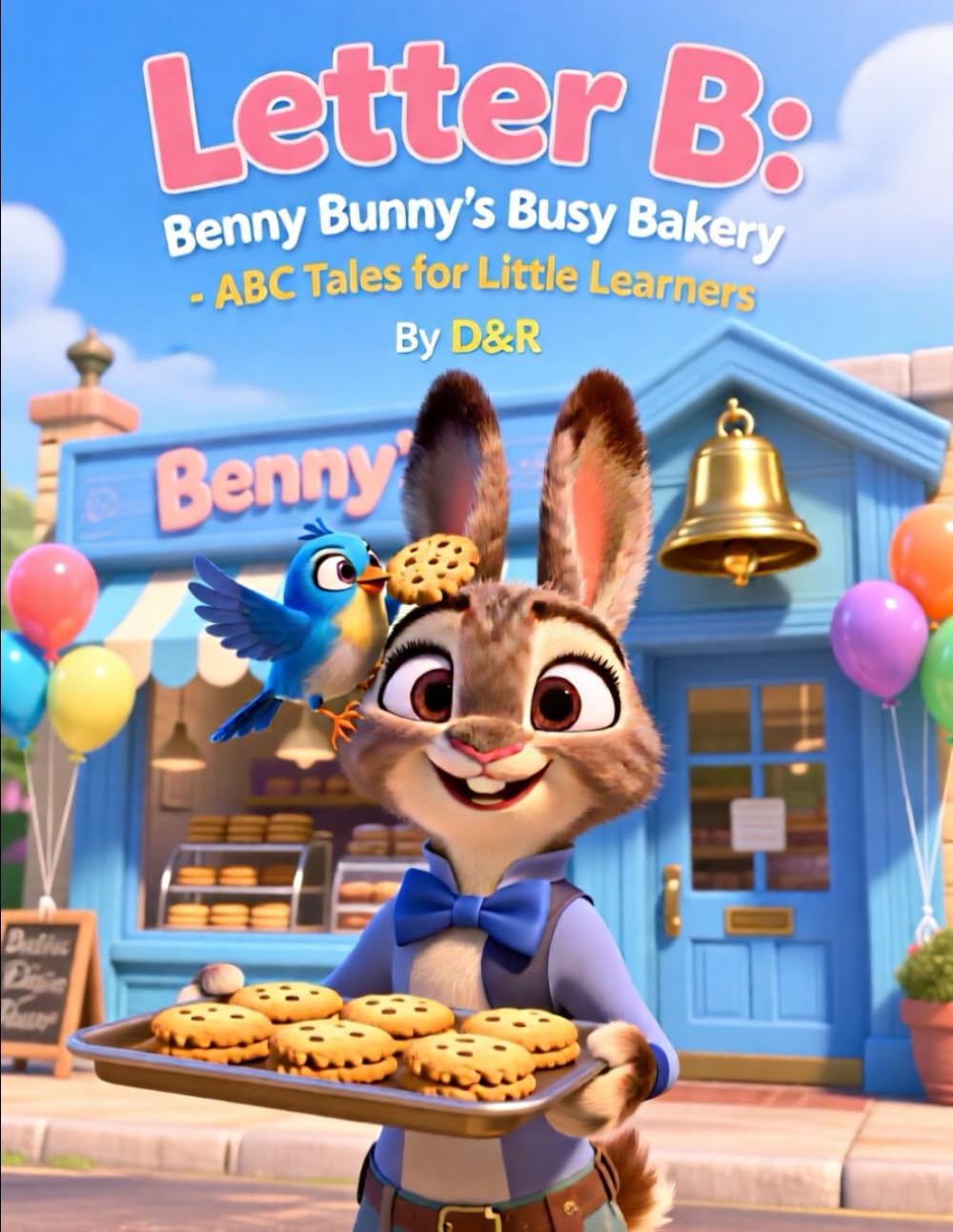 Letter B: Benny Bunny’s Busy Bakery - ABC Tales for Little Learners: Learning the Letter B Through Story for Children Ages 2-5