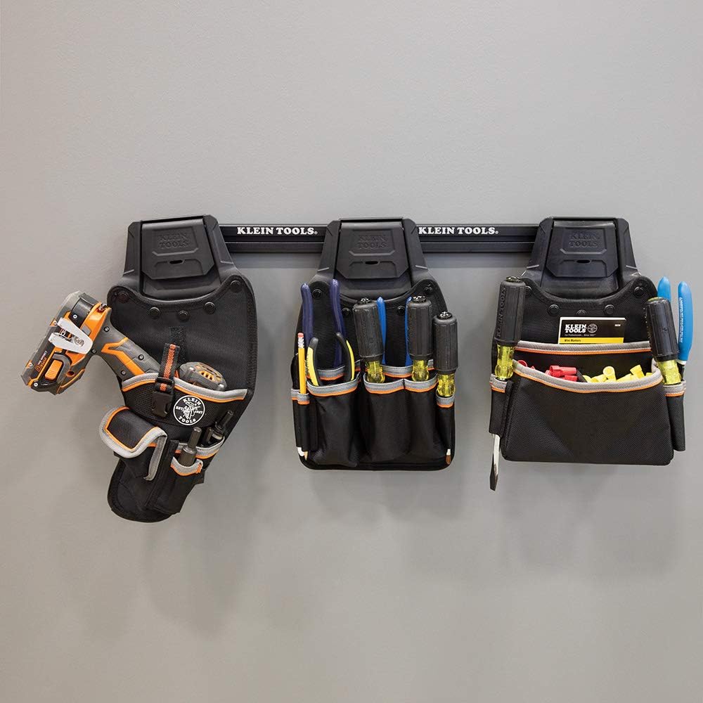 Best Cyber Deals 🔥 Klein Tools 55913 Tool Pouch, Tradesman Pro Modular Parts Pouch with Belt Clip works with Klein Click Lock Modular Wall Rack and Tool Belts Hottest Sale Klein Tools 55913 Tool Pouch, Tradesman Pro Modular Parts Pouch with Belt Clip works with Klein Click Lock Modular Wall Rack and Tool Belts