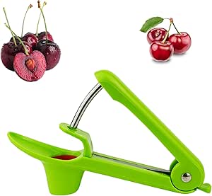 Kirschkernentferner Aus Edelstahl - Praktischer Entkerner Für Kirschen & Anderes Obst