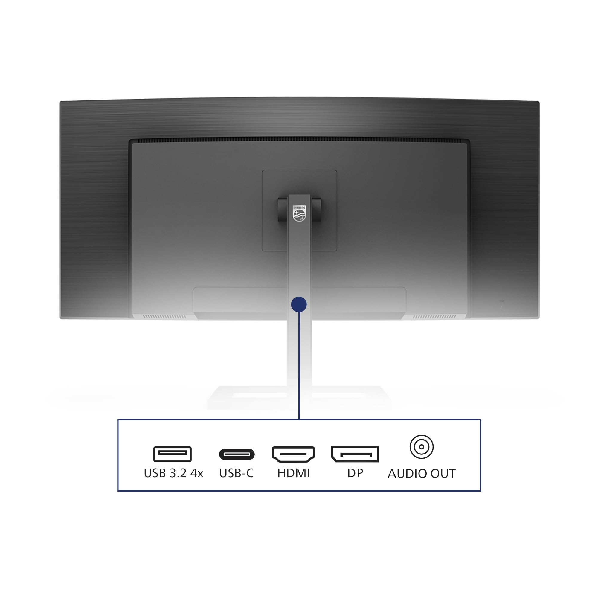Philips WQHD Curved 346E2CUAE 34", Monitor do Gier, Czarny