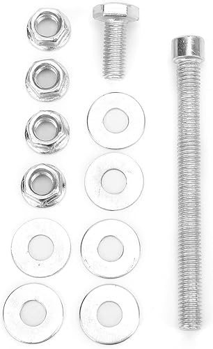 Miniatura 8 de Placa de asiento, asiento de motocicleta, kit de montaje de base de resorte de acero con tornillos arandelas de repuesto para XL883 Bobber