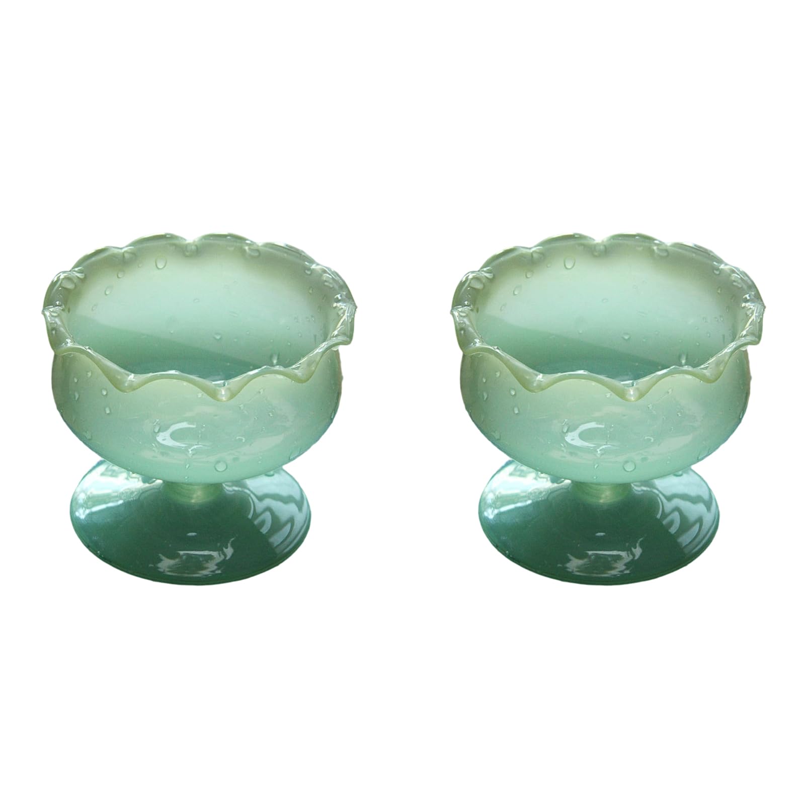 Verre floral texturé de 240 ml idéal pour le brunch