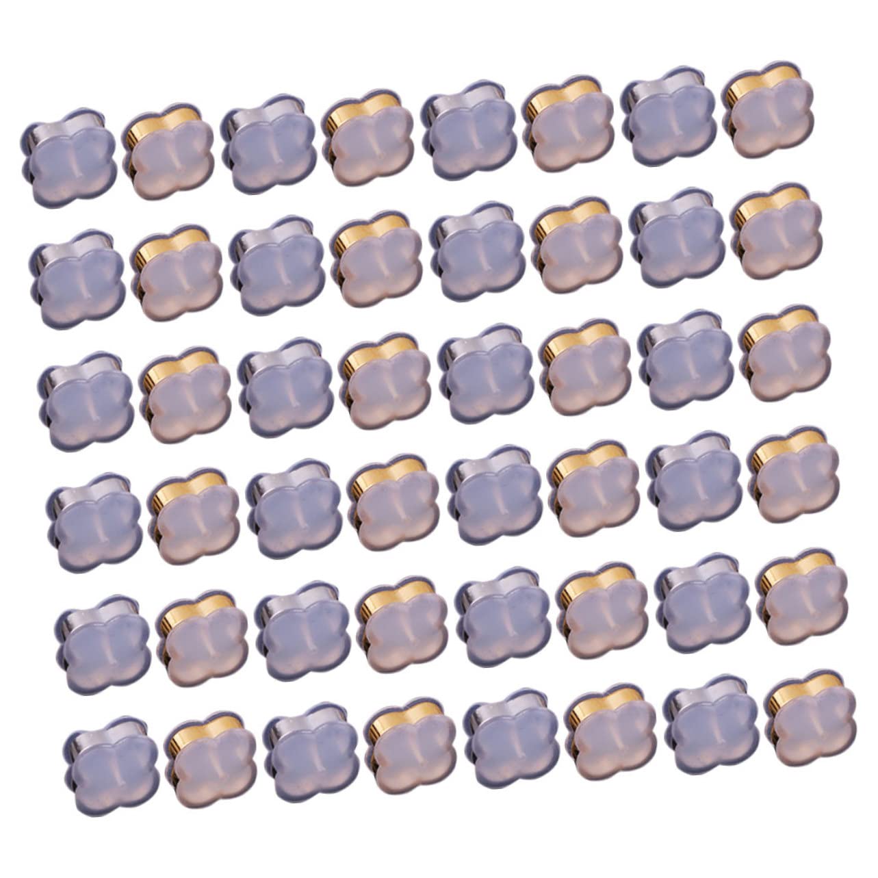 SHERCHPRY 250pezzi Chiusure Silicone Trasparenti Per Orecchini Accessori Per Creazioni Di Gioielli Compatibili Con Tutti Tipi Di Orecchini Facili Da Usare e Confortevoli Per Piercing