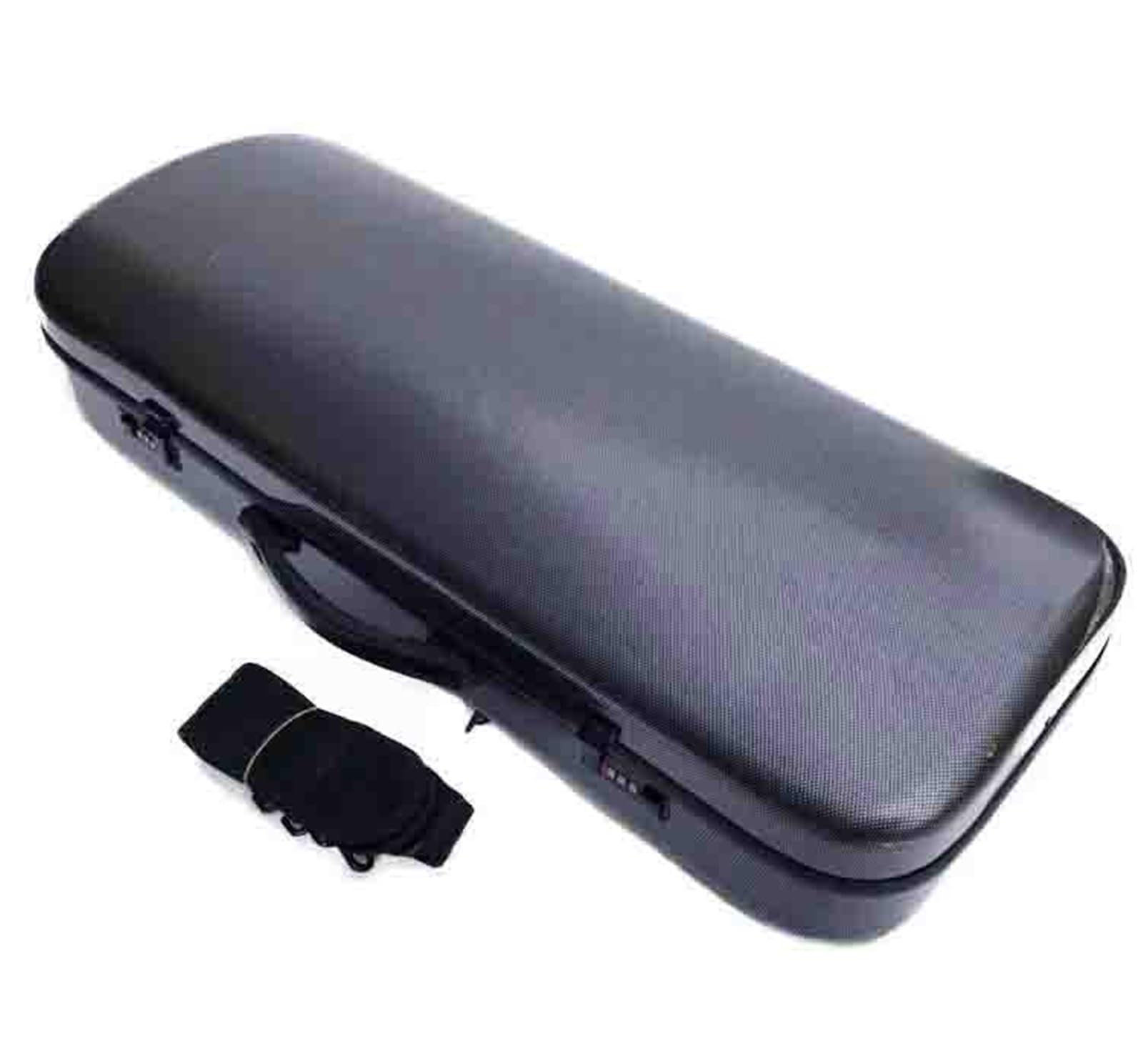 Accesorios Profesionales Violin Estuche Para Violín Cuadrado Ajustable Con Correas Dobles De Fibra De Carbono 4/4