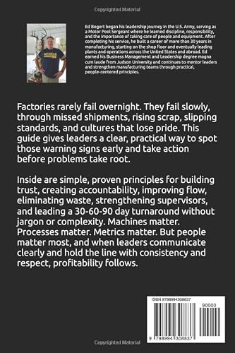 The Manufacturing Leader\'s Guide: How to Improve a Factory, Strengthen Your Team, and Grow the Bottom Line (Manufacturing Leadership Series) - Thumbnail 2