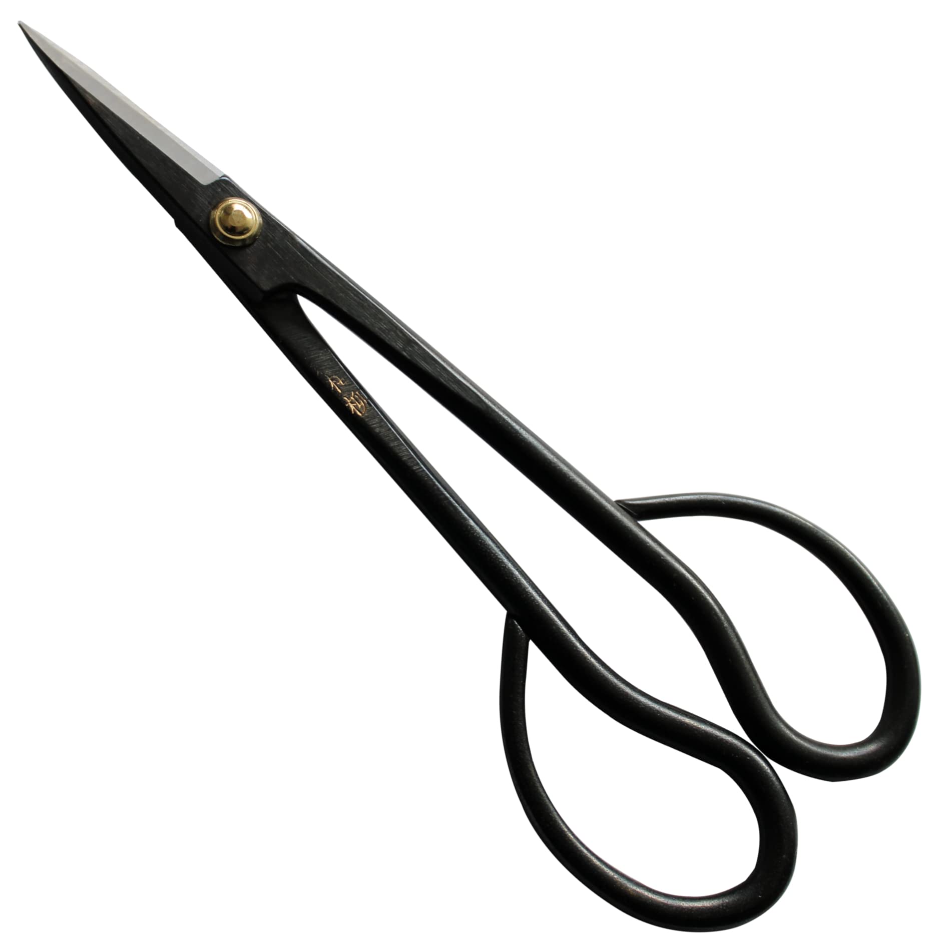 Tenartis Black Bonsai Scissors For Azalea "Satsuki" 18 Cm - Bairyu 1008 Made In Japan