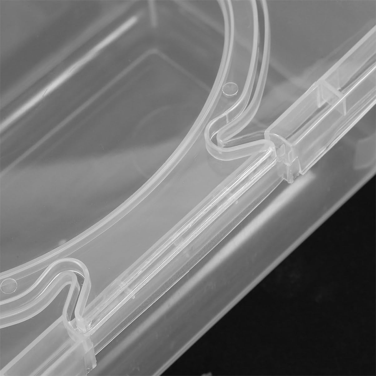 PRETYZOOM 3 Ensembles Boite À Essuyer Étui À Lingettes Étui À Mouchoirs De Voyage Porte-Papier Hygiénique Distributeur De Lingettes Lestées Conteneur De Mouchoirs PP Transparent 2 Pièces * 3