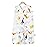 Ftikvo Swaddle-Blanket Baby Girl & Boy Swaddles Newborn Infant Transition 100% Cotton Wrap Blankets, 3-Way Adjustable Wearable Blanket, TOG 1.0 (Colorful Zoo,Small,0-3 Month)