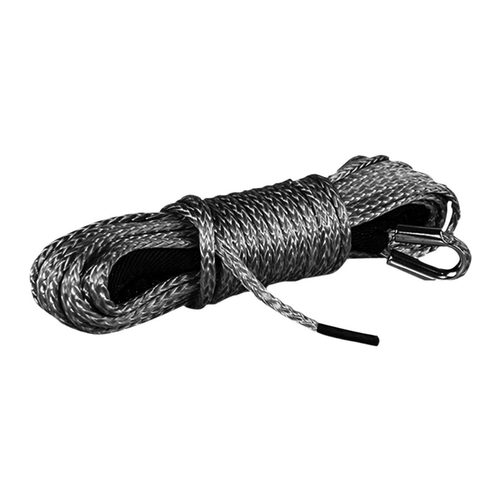 Corde de treuil synthétique 6mm pour remplacer votre câble acier cassé et remorquer sans danger