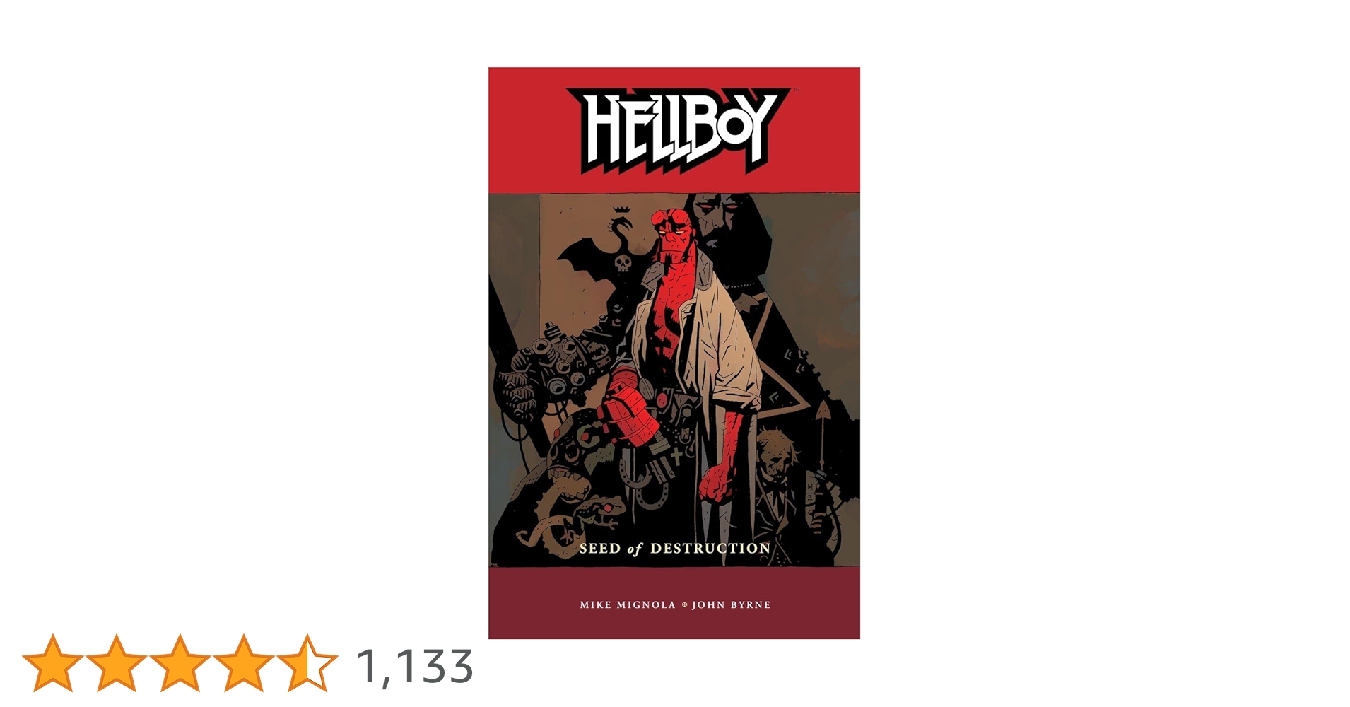Amazon | Hellboy Volume 1: Seed of Destruction | Mignola