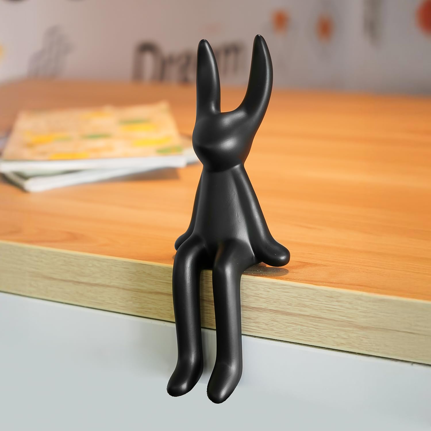 Ekhasa Rabbit Show Pieces for Home Decor Living Room Garden Decorative Items | Cute Animals Showpieces Gift Item for Decoration | Center Table Tv Showcase Shelf Office Desk Interior Statue Figurines