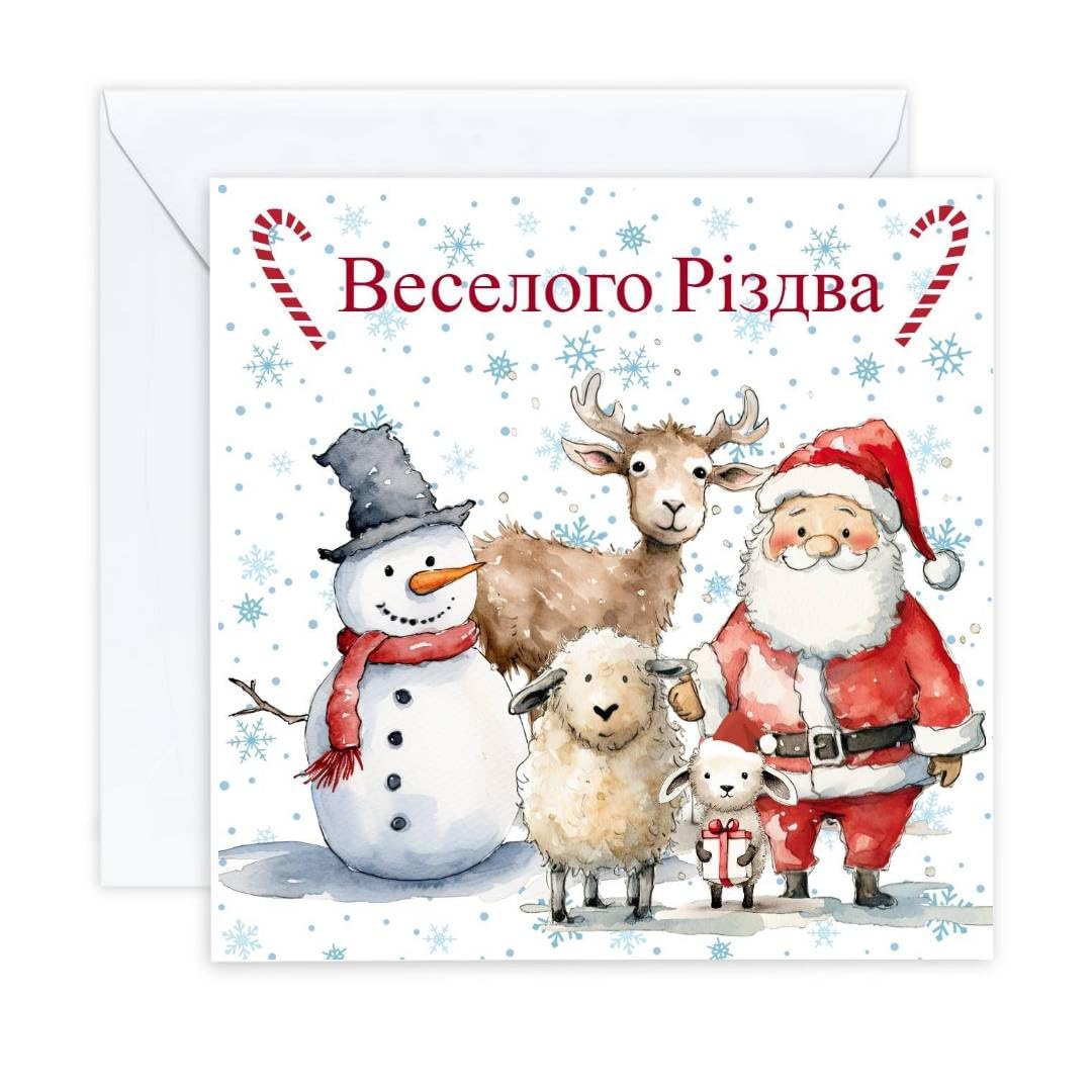 Biglietto di Natale con pupazzo di neve in rilievo, cappello a