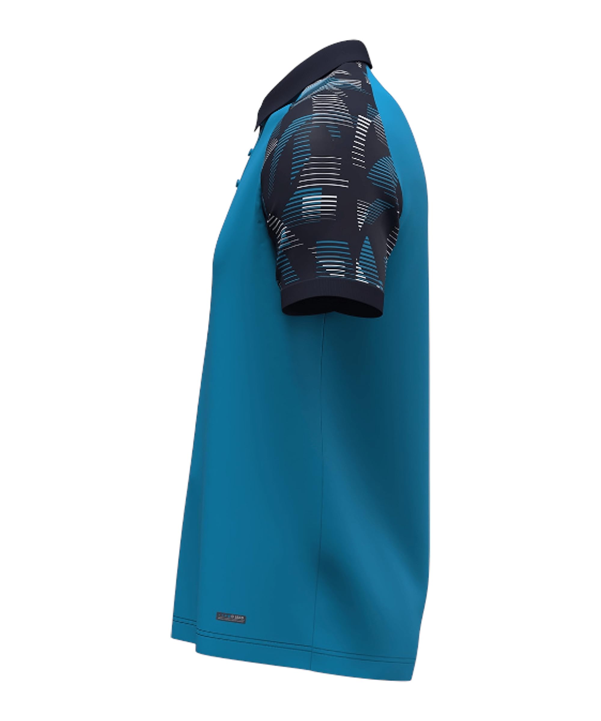 JAKO Polo unisex Sonic, Aqua/Marine, M