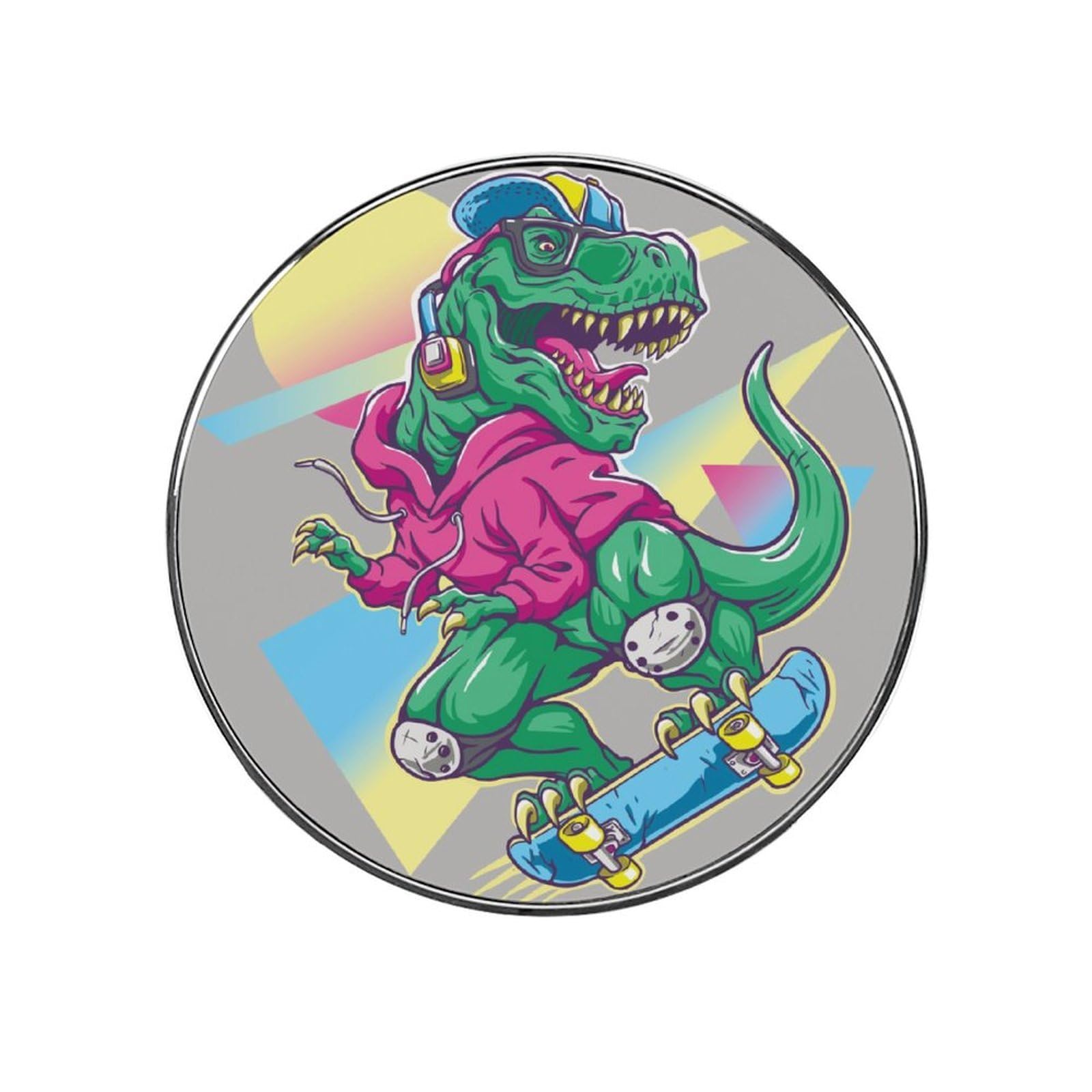 Skateboard Dinosaur Magnets For Fridge Kitchen Decoration For Refrigerators Whiteboards