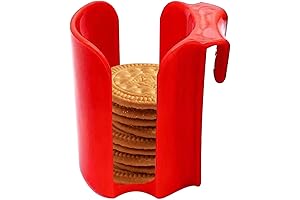 Cookie Holder, Hung Container with Two Secure Side Dishwashing for Candies