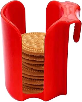 Biscuit Hanger for Drink Cups | Decorative Cup Side Hang Containers | Kitchen Utensils Cup Mug Bowls, Cup Accessories for Small Snacks, Nuts, Candy by Lippsy