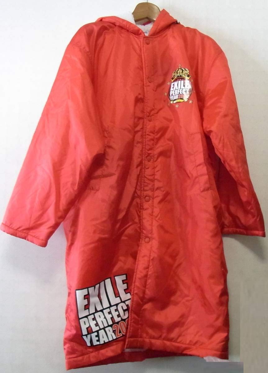 EXILE PERFECT YEAR 2008 ベンチコート 赤