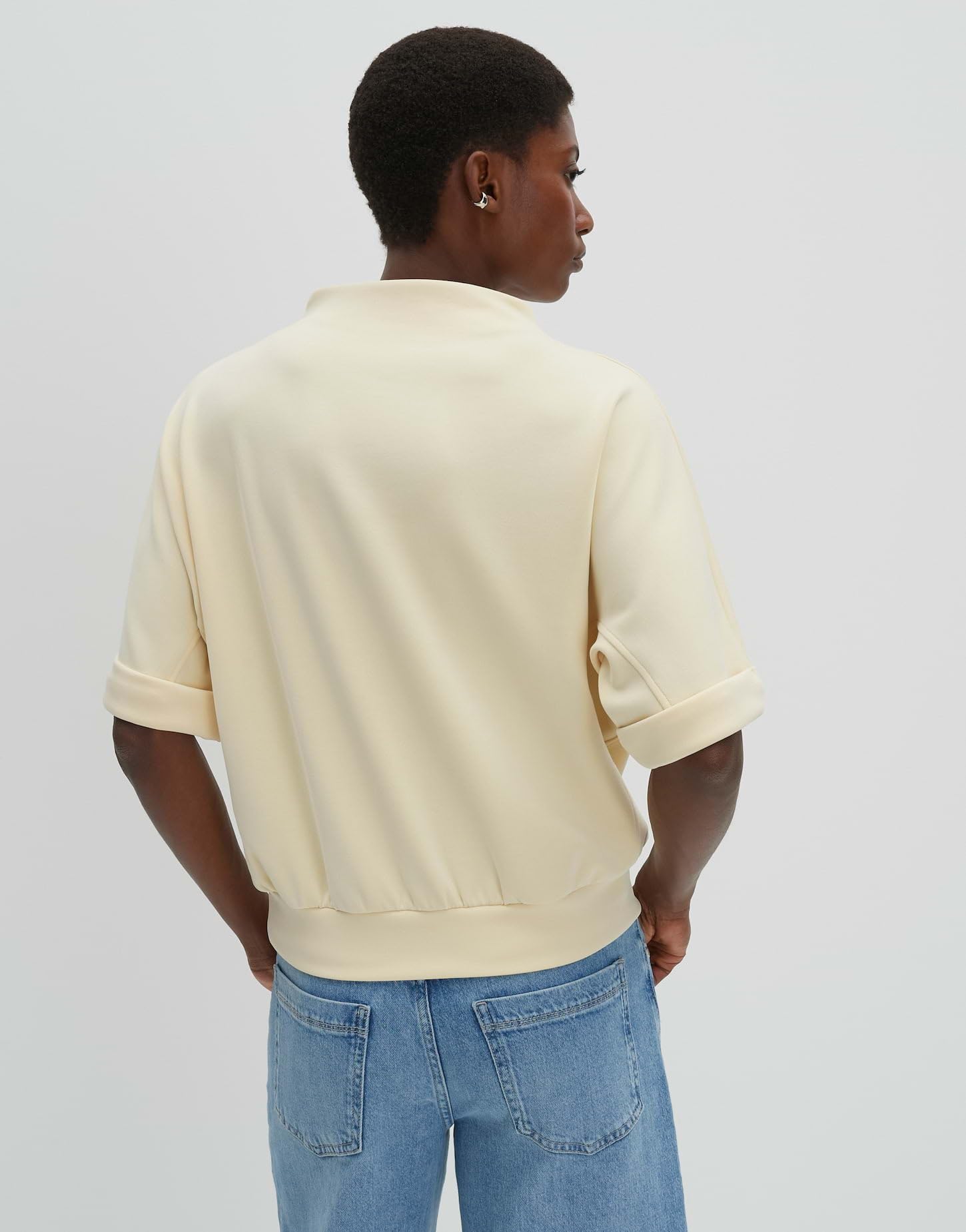 someday Damen Sweatshirt | Weiches Sweatshirt aus Cotton Modal Mix Regular Fit