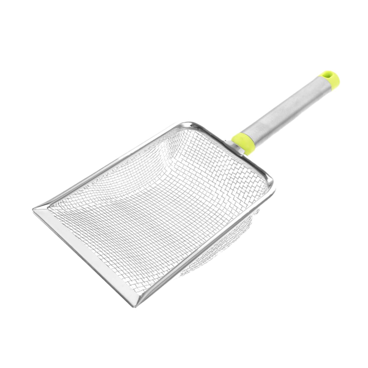 Abaodam Stainless Steel Cat Litter Scoop Non Stick Sifting Shovel with Fine Mesh Filter for Easy Cleaning for Cat Litter Box Pet Waste Management
