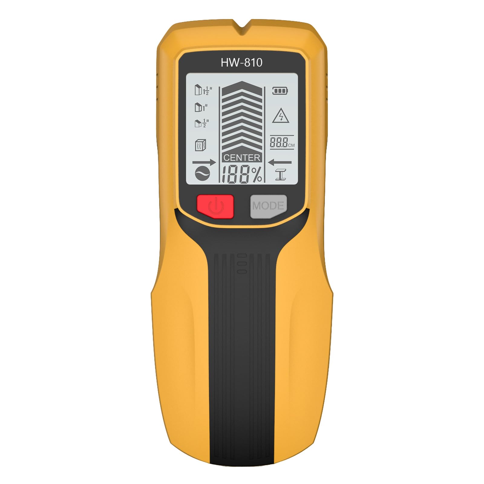 Professional Handheld Wall and Metal Detector Wall Scanner with LCD Screen for Detection of Hiddens Structures Scanner