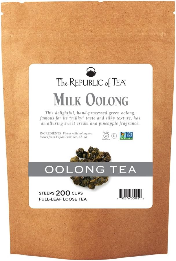 The Republic of Tea Milk Oolong FullLeaf Loose Tea 1 lb