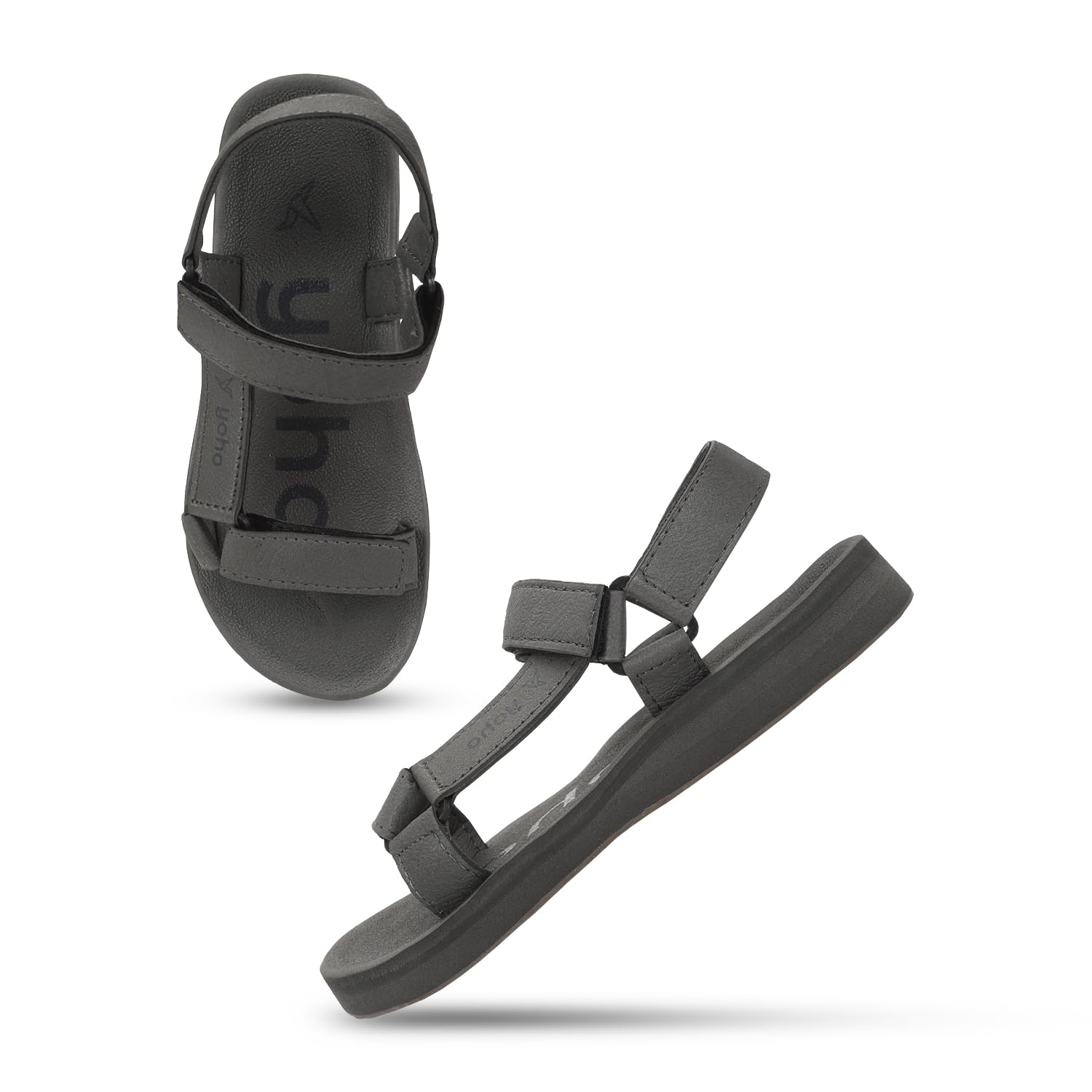 yoho EVA Sandals for Men | Cushioned Sole with TPR Base | Waterproof Sports Floater with Adjustable Velcro Straps-picture-12