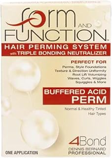 form AND FUNCTION Hair Perming System with Triple Bonding Neutralizer | Buffered Acid Perm | Normal & Healthy Hair Types | pH 8.2 - 8.4