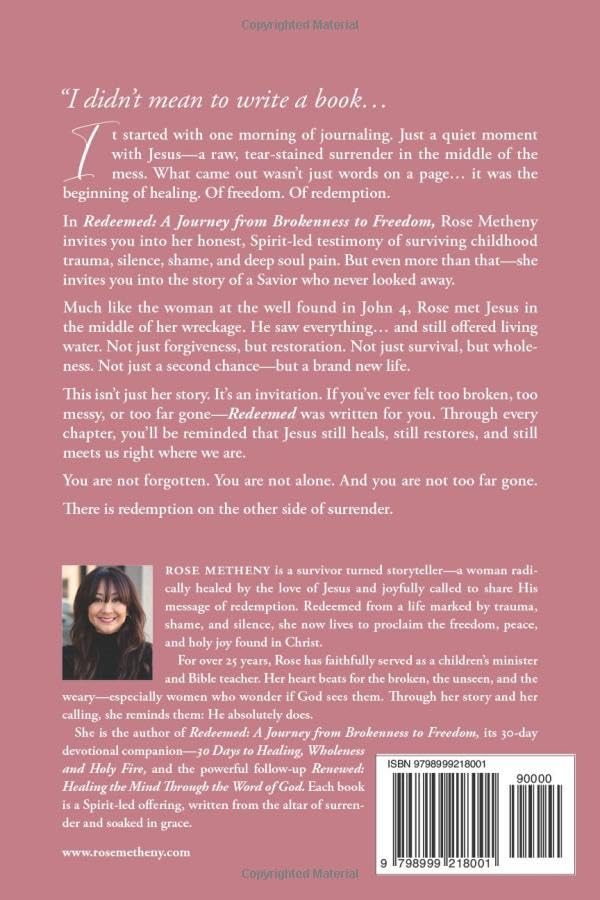 Redeemed: A Journey From Brokenness to Freedom - Image 2