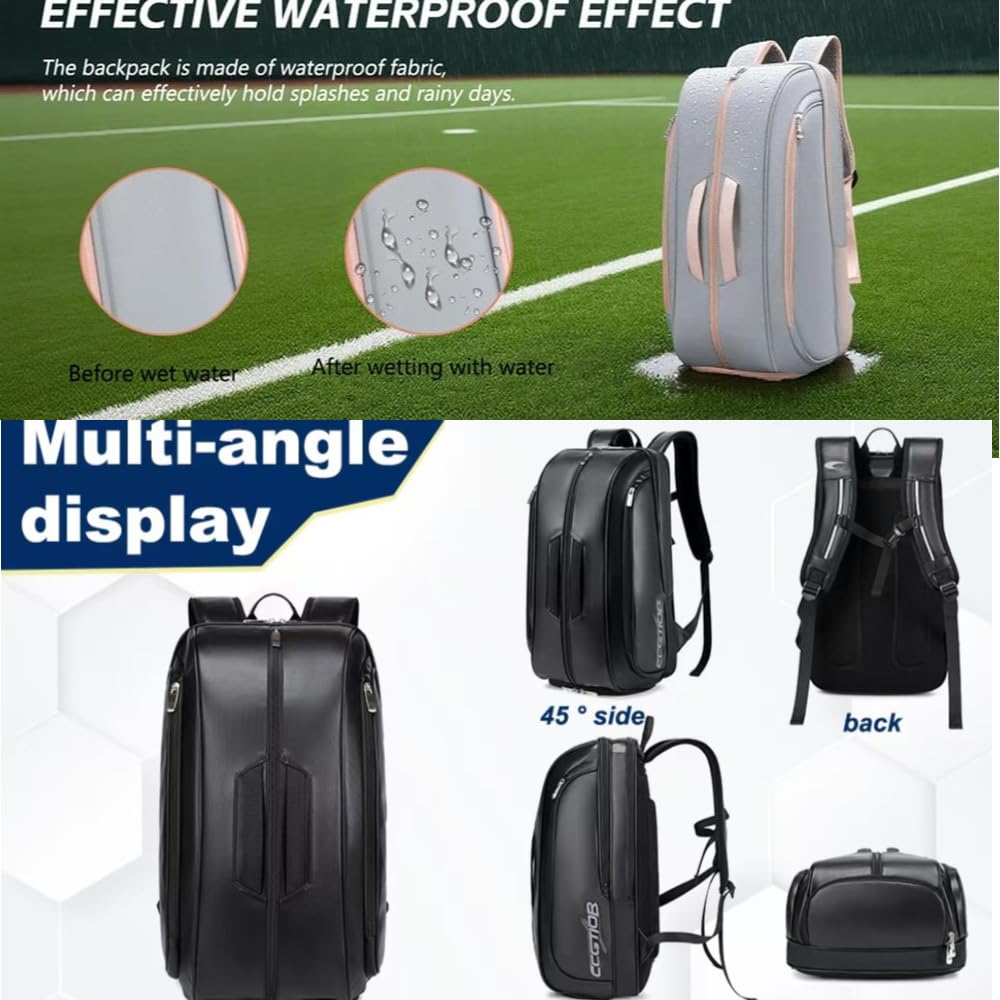 JCVBN kobiety tenis padel pickleball rakieta plecak odzież przegroda na buty badminton squash rakieta torba sportowe torby na ramię