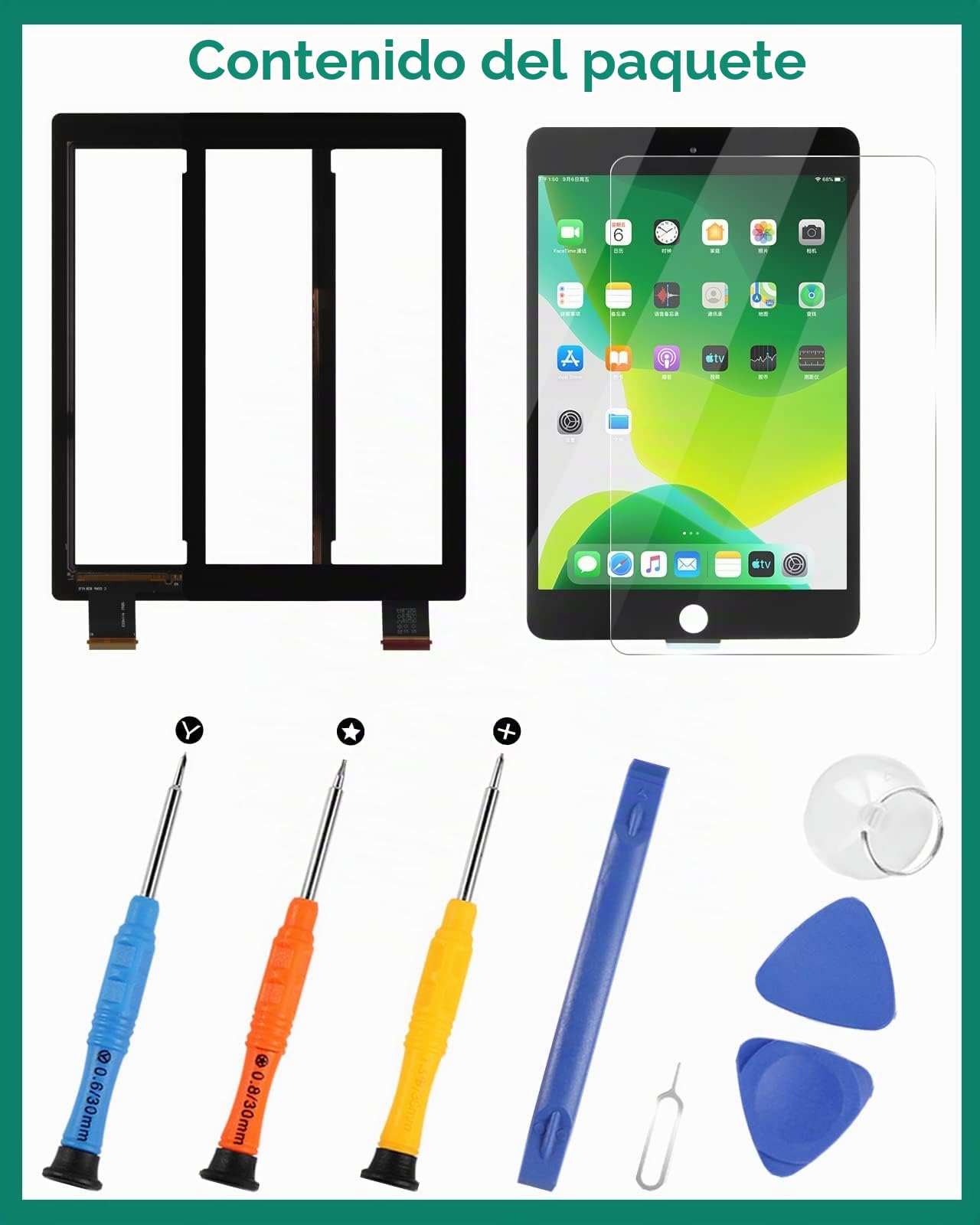 para Nintendo Switch Touch Screen Reemplazo HAC-001 (-01) Sensor digitalizador V2 Touch Digitalizador Panel de reparación de vidrio Kits (V2 HAC-001 (-01) Pantalla táctil)