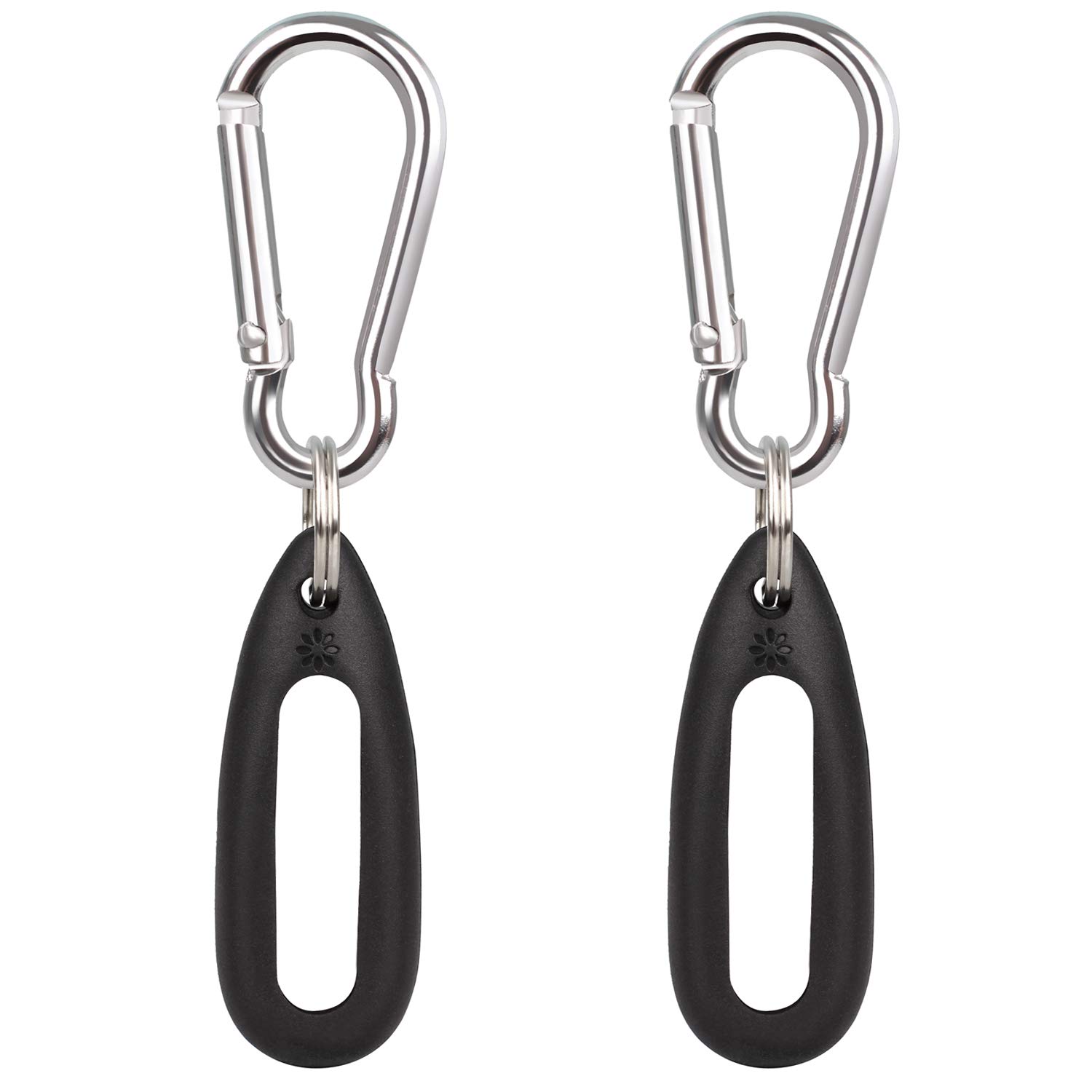 2-Pack Silicone Case for Go-Tcha with Keychain Carabiner