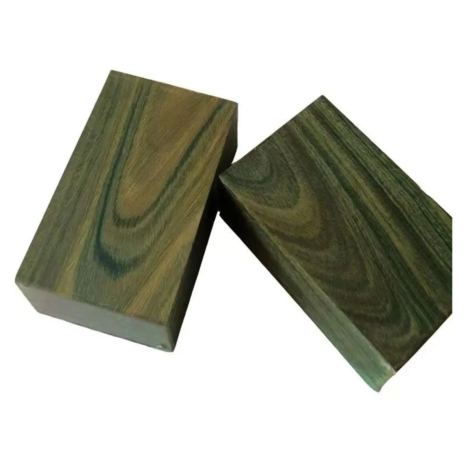 Rzeźbione drewno naturalne zielone drzewo sandałowe ręcznie wykonane lite drewno DIY rzeźba materiał drzewo sandałowe rzemiosło tworzenie kłód drewniane patyczki (10 x 5 x 5 cm 1 szt.)